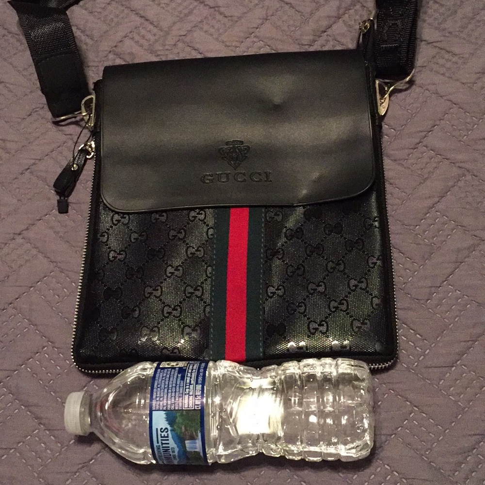 Black crossbody bag